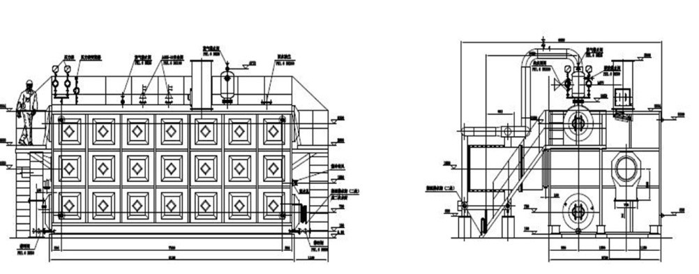锅炉内部结构图