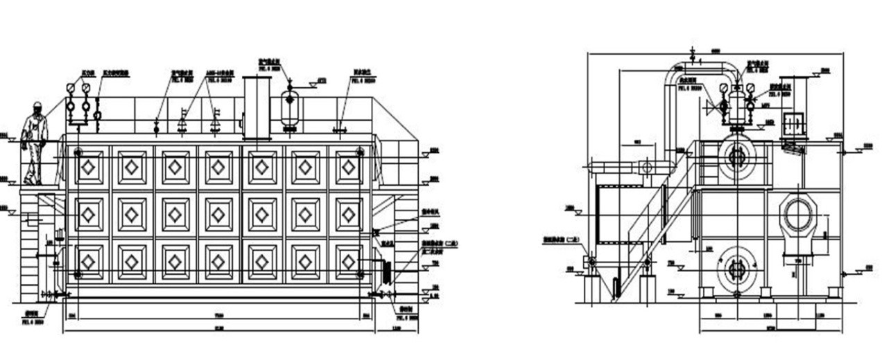 锅炉内部流程图